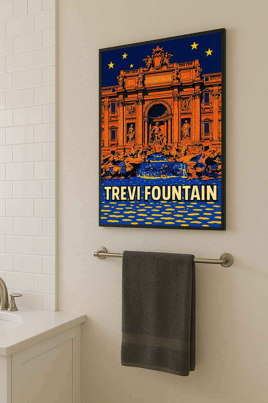 Trevi Fountain at Night