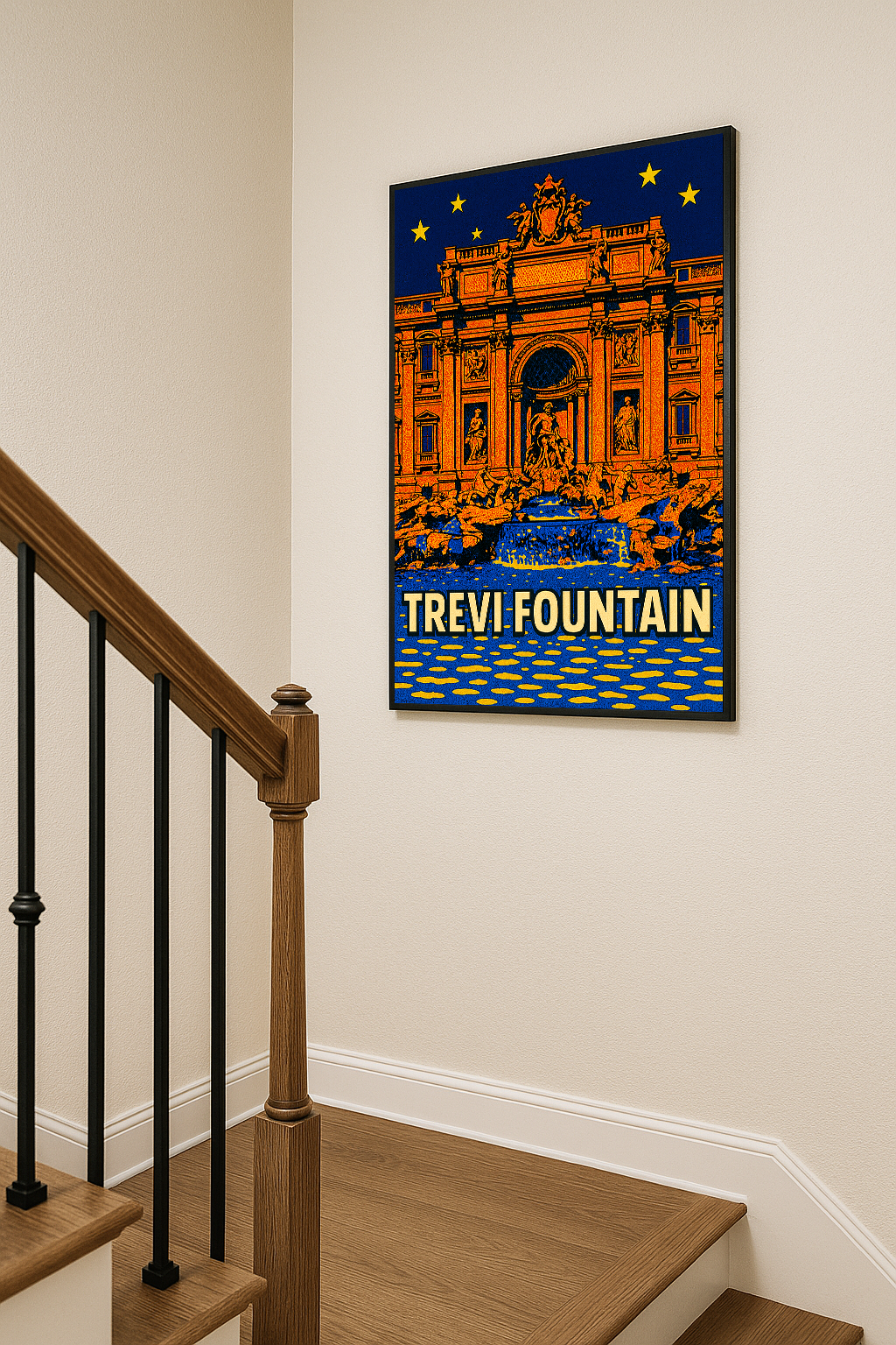 Trevi Fountain at Night