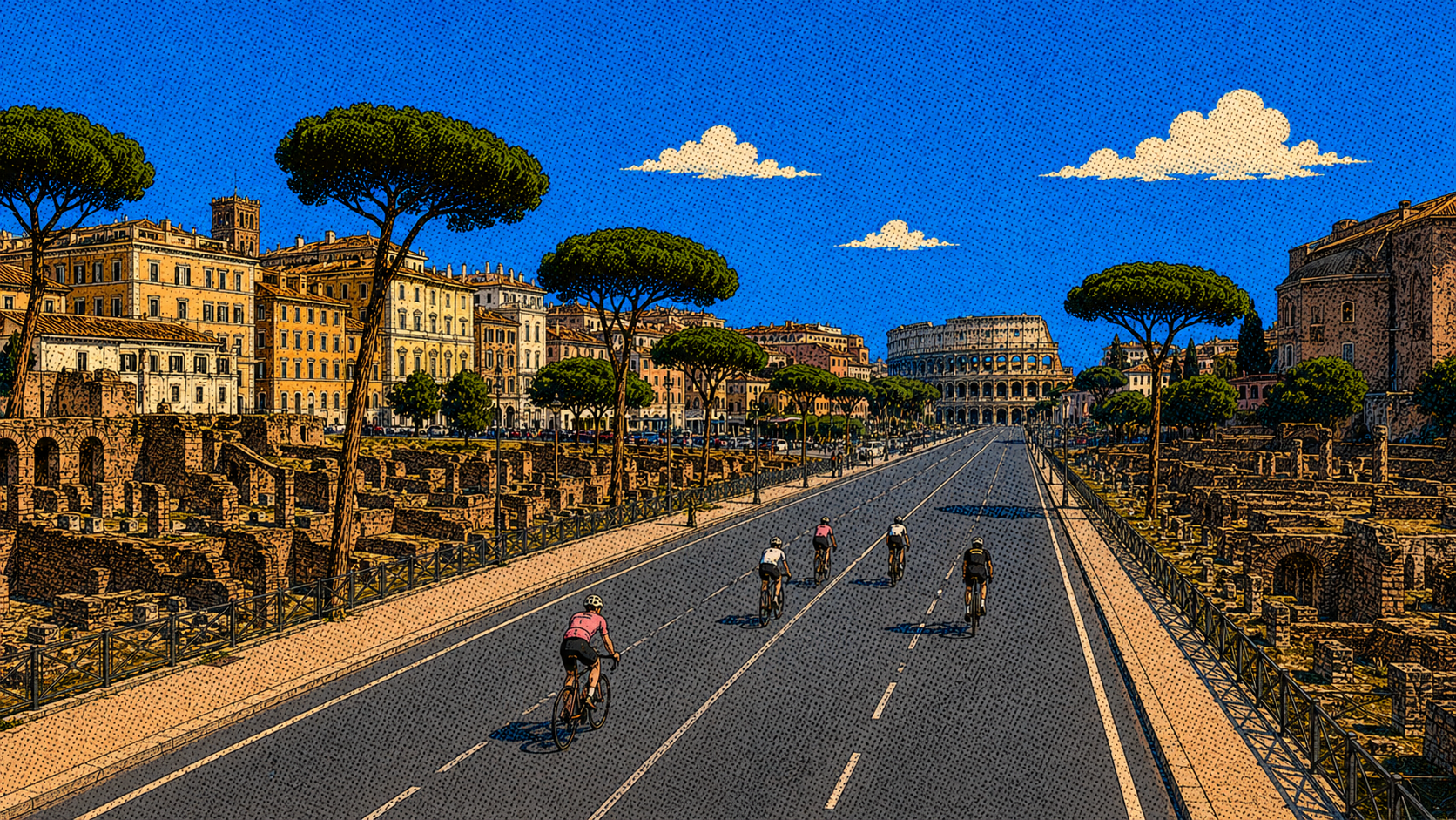 Rome Goes Pink: Giro d’Italia Fever Rolls Into the Eternal City