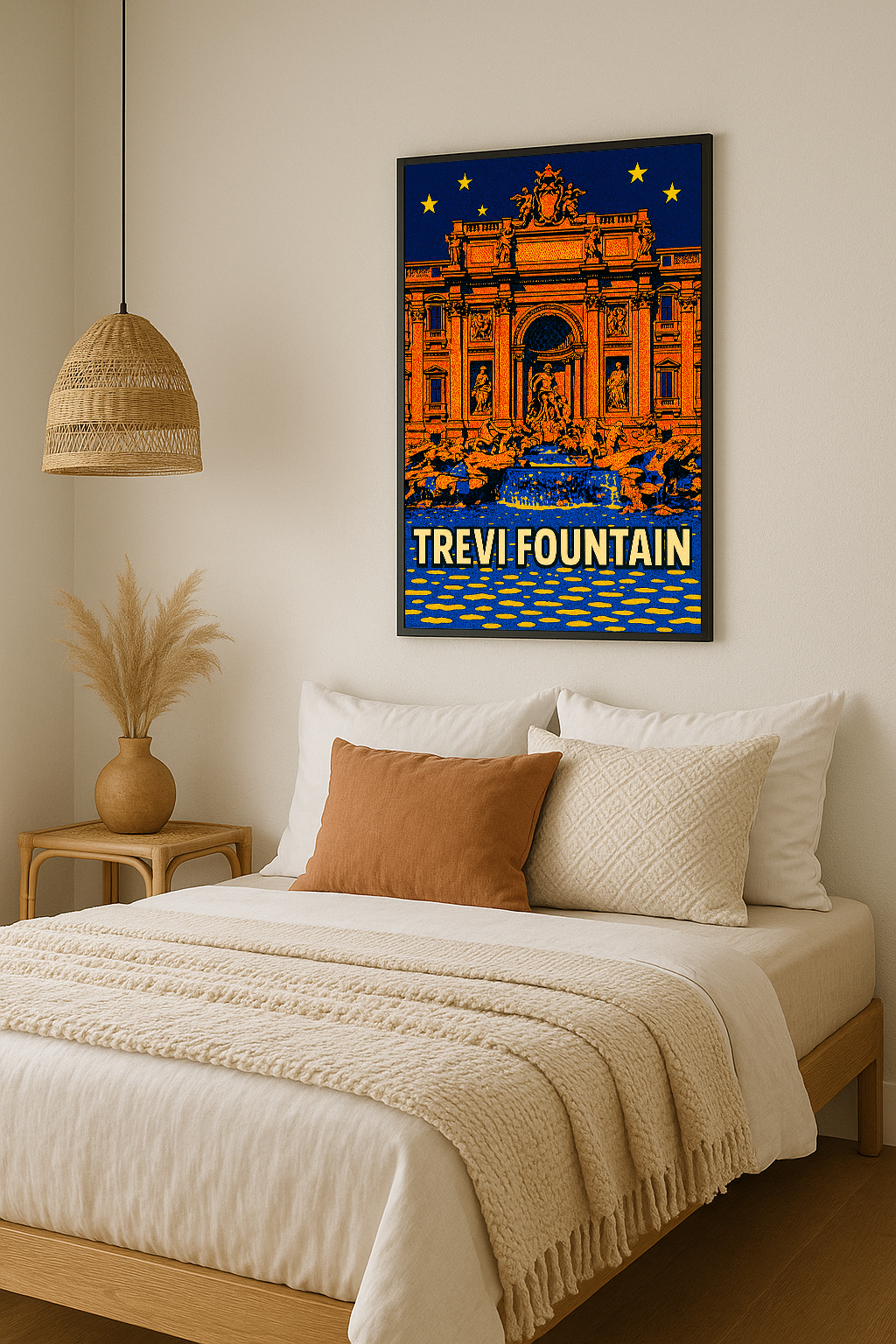 Trevi Fountain at Night