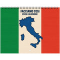 2026 Italian Landmarks Pop-Art Calendar cover with colorful Italy-inspired artwork.