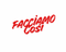 Red text 'Facciamo Cosi' on a white background
